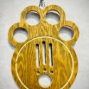 《揪匠JOY WOOD 》 貓肉球/居家小物/療癒植物/鹿角蕨/貓抓板 /貓咪 /文青 /動物/造型板/彩色-規格圖2