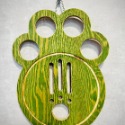 《揪匠JOY WOOD 》 貓肉球/居家小物/療癒植物/鹿角蕨/貓抓板 /貓咪 /文青 /動物/造型板/彩色-規格圖2