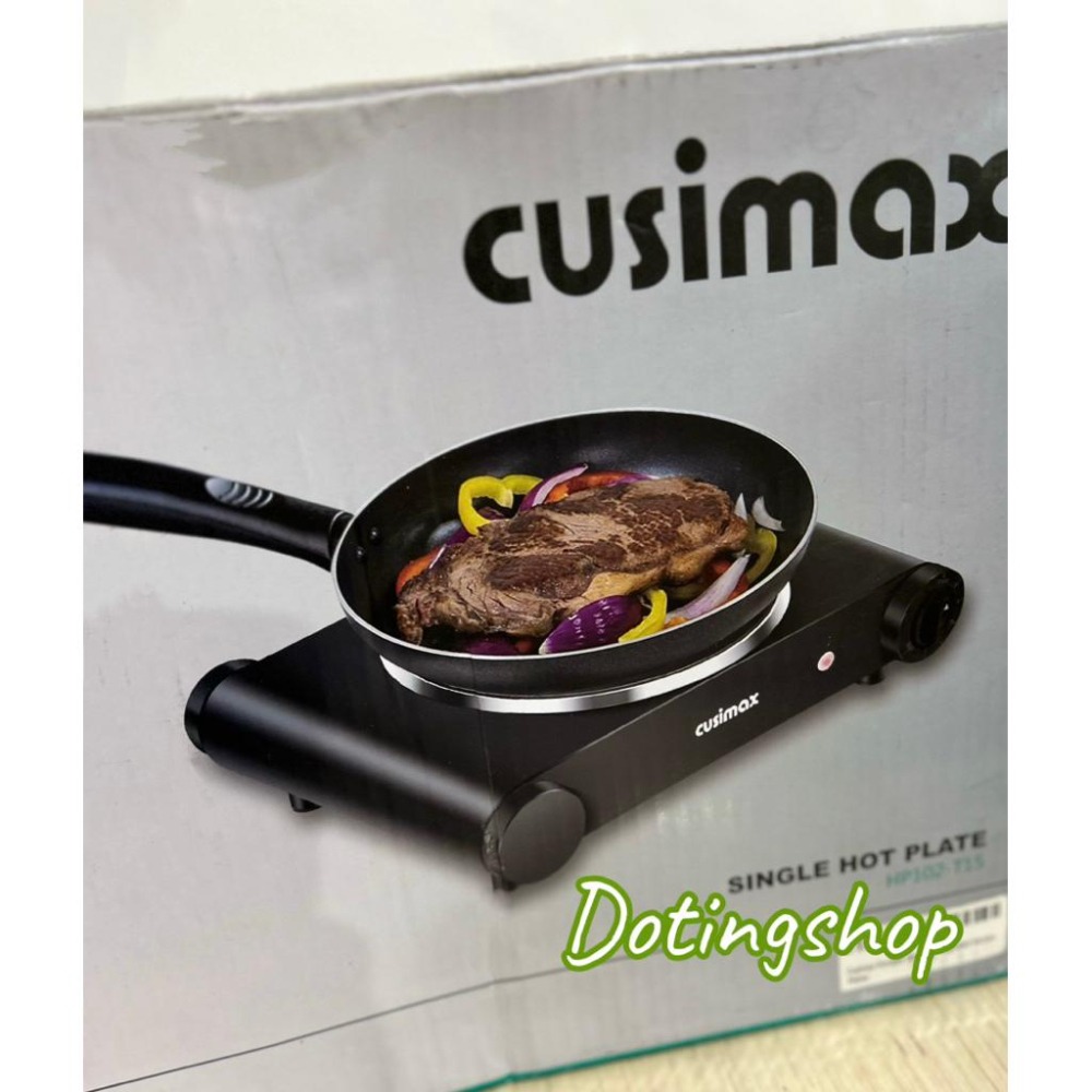 《CUSIMAX》1200W攜便式紅外電爐陶瓷玻璃電熱板 拒絕❌瓦斯味 烹飪露營 醫療靈媒 安東尼推薦 IIH爐可參考-細節圖6