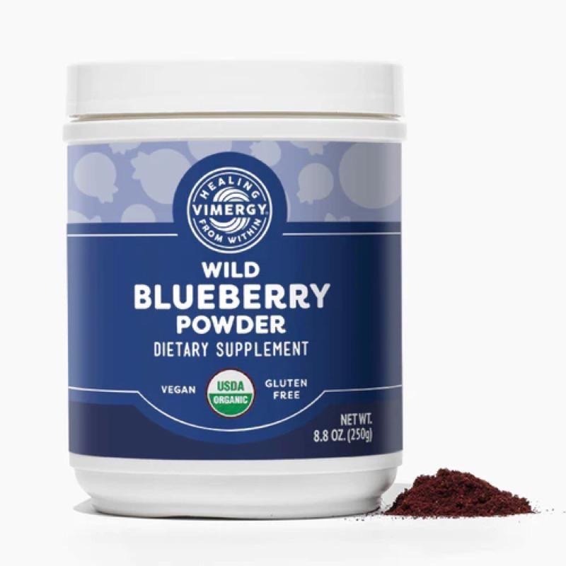 《Vimergy》野生藍莓粉 醫療靈媒安東尼威廉重金屬果昔 Wildblueberry-細節圖2