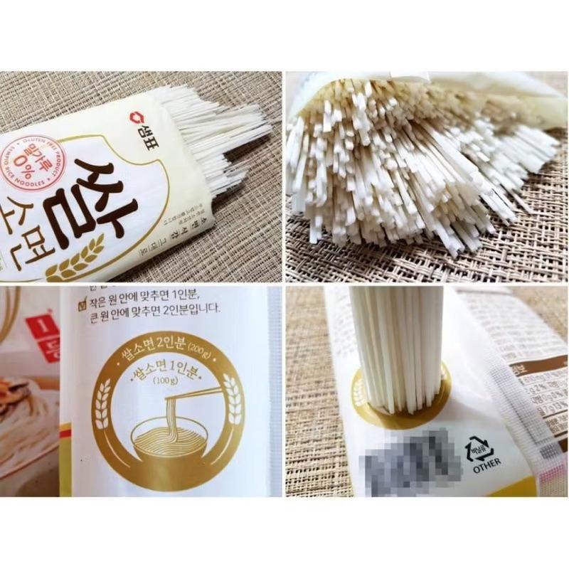 韓國🇰🇷 《Sempio 膳府》 純米素麵條 400g 無麩質 米素麵 米製麵線  醫療靈媒友善-細節圖6