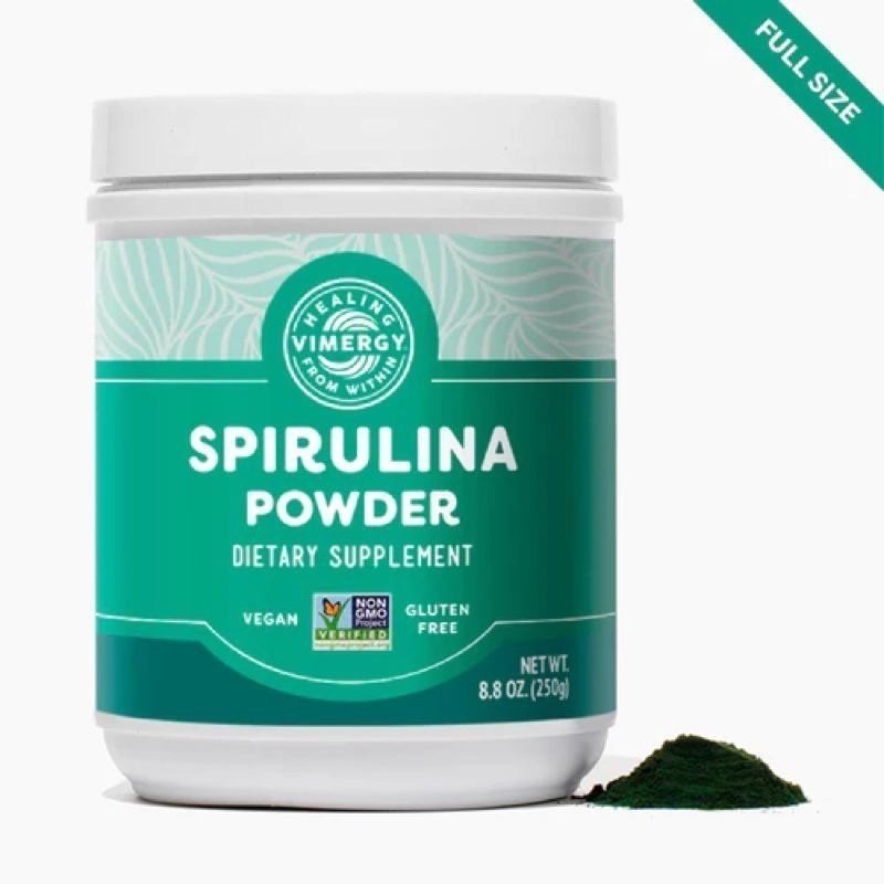 《Vimergy》螺旋藻粉 醫療靈媒安東尼威廉重金屬果昔 SPIRULINA POWDER-細節圖3