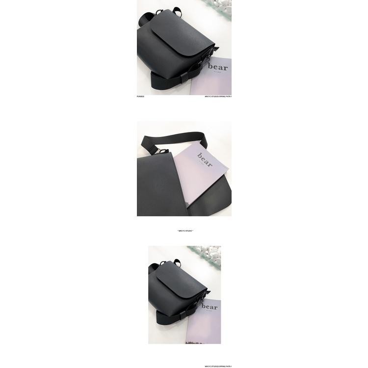 <現貨在台>日系經典款男單肩背包韓版輕便小包休閒斜背包-細節圖5