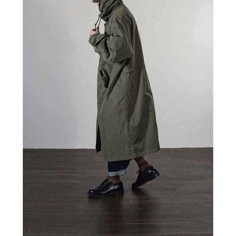 現貨 日系復古m51中長版風衣外套寬鬆外套-細節圖2