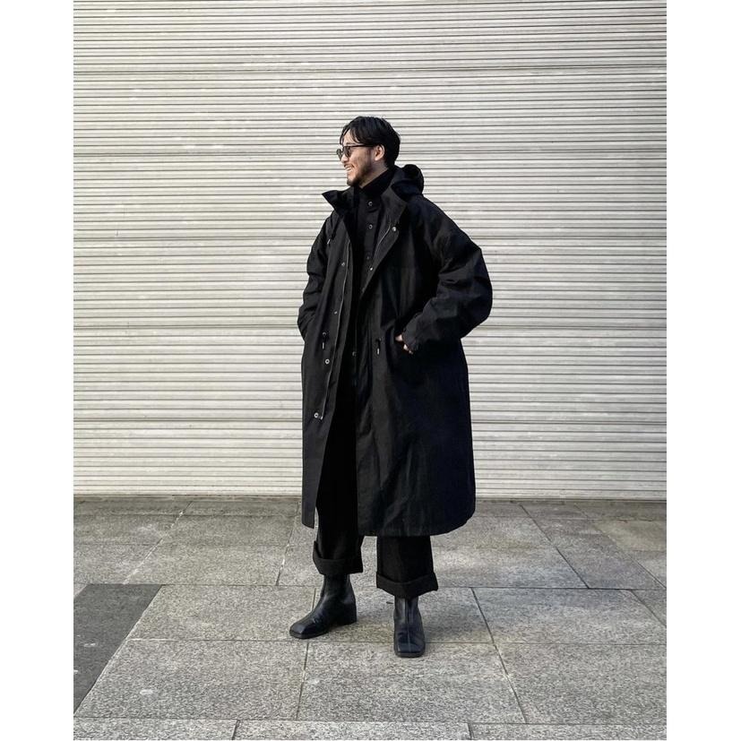 現貨 日系復古m51中長版風衣外套寬鬆外套-細節圖3