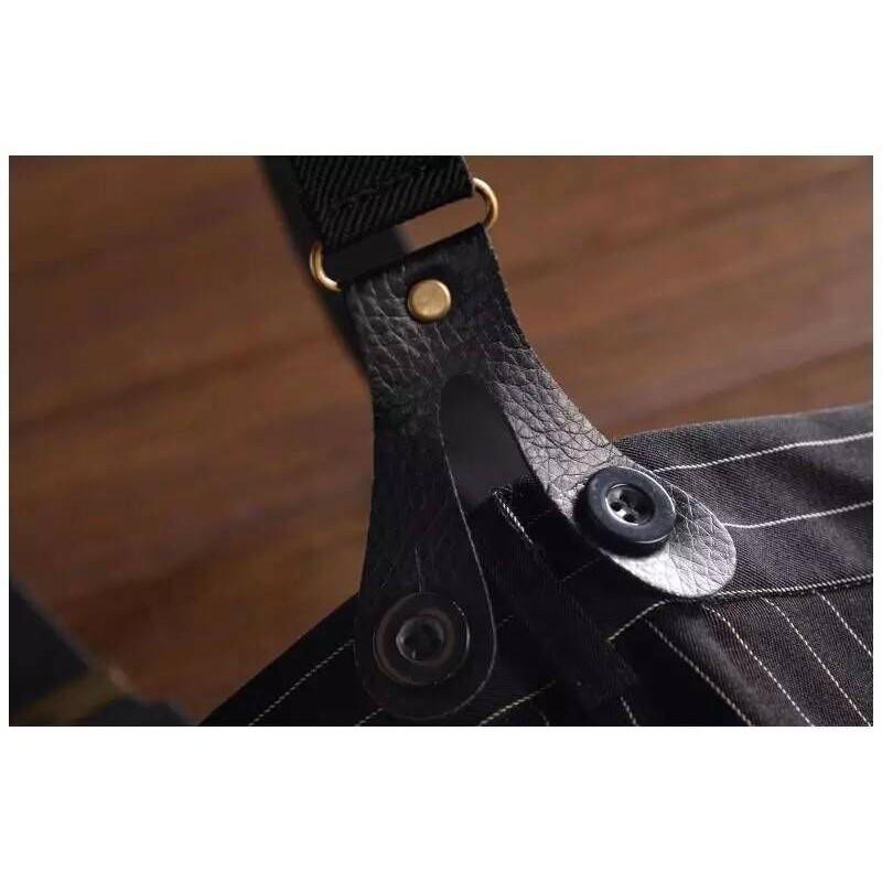 現貨 男 條紋 吊帶褲 休閒褲 西裝褲 日系 長褲 吊帶 男吊帶褲 男生吊帶褲 背帶褲 條紋長褲-細節圖5