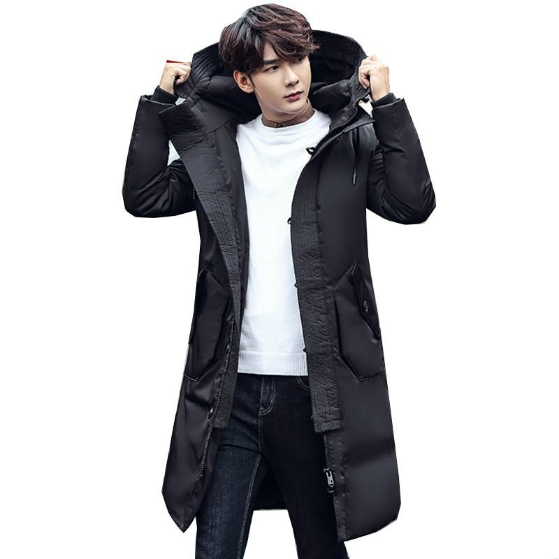 現貨 防寒大衣 男 防風 長版大衣 保暖大衣 防寒 衝鋒衣  韓版 秋冬大衣 男生大衣 長版風衣 防風外套-細節圖2