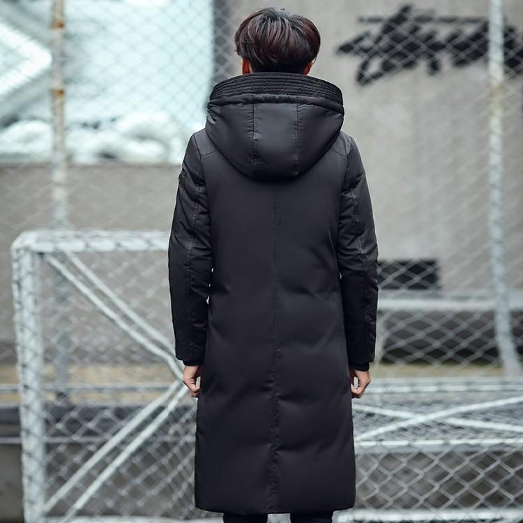 現貨 防寒大衣 男 防風 長版大衣 保暖大衣 防寒 衝鋒衣  韓版 秋冬大衣 男生大衣 長版風衣 防風外套-細節圖4