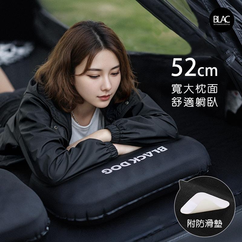 【BLAC黑客】BLACKDOG黑狗迷你泡棉充氣枕登山枕午睡枕 200g輕量 迷你收折體積 TPU泡棉填充-細節圖3