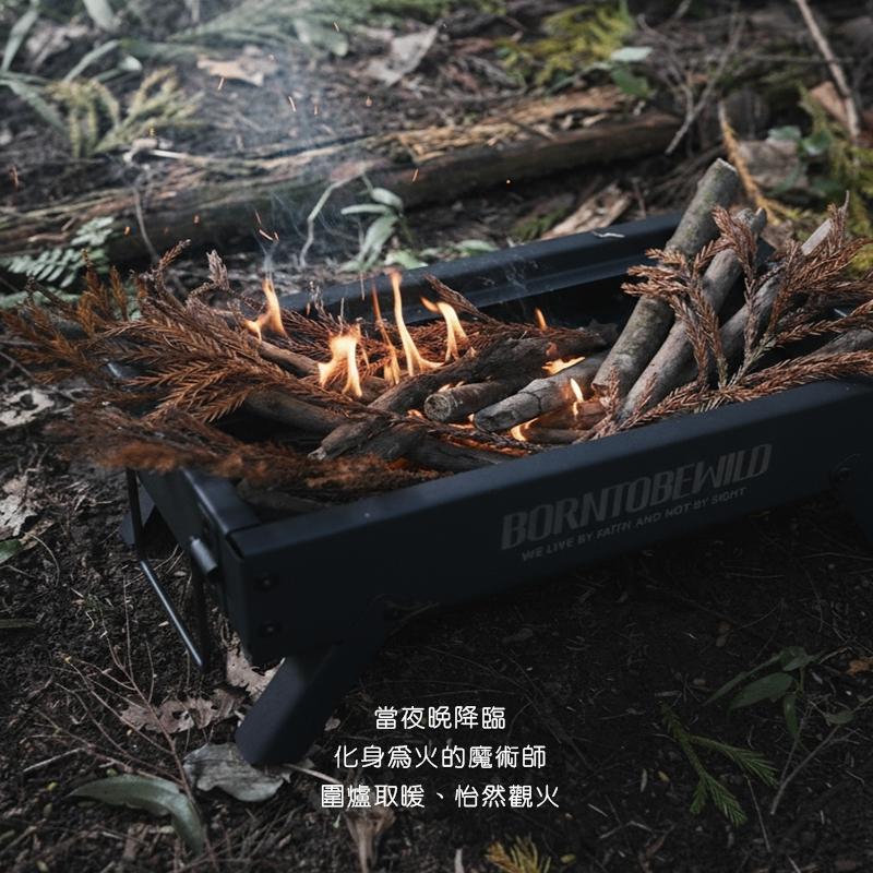 【BLAC黑客】不鏽鋼烤爐焚火爐焚火台 無需組裝2kg輕量爐體 BORNTOBEWILD-細節圖7