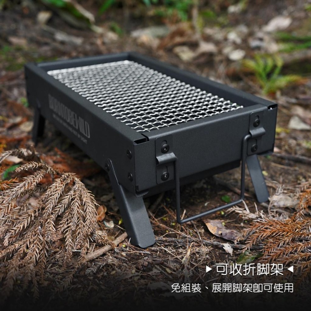 【BLAC黑客】不鏽鋼烤爐焚火爐焚火台 無需組裝2kg輕量爐體 BORNTOBEWILD-細節圖5