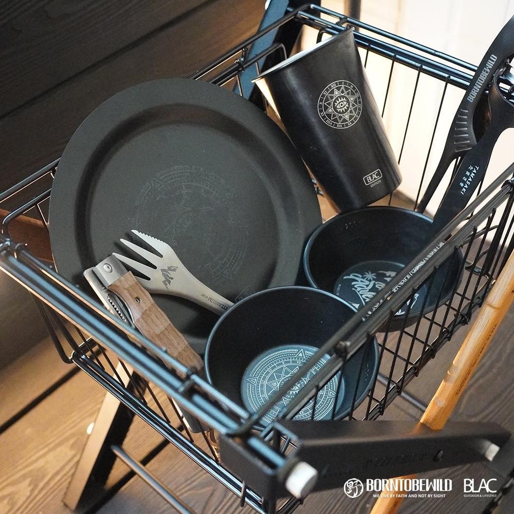 【BLAC黑客】304不鏽鋼IGT折疊瀝水籃餐具籃 自立嵌入兩用 秒開秒收全金屬件-細節圖6