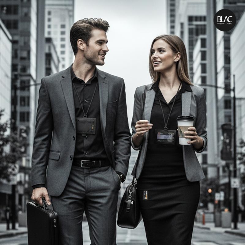 【BLAC黑客】Cordura®證件零錢卡包識別證套皮夾錢包 1000D彈道尼龍 橫式對折-細節圖3