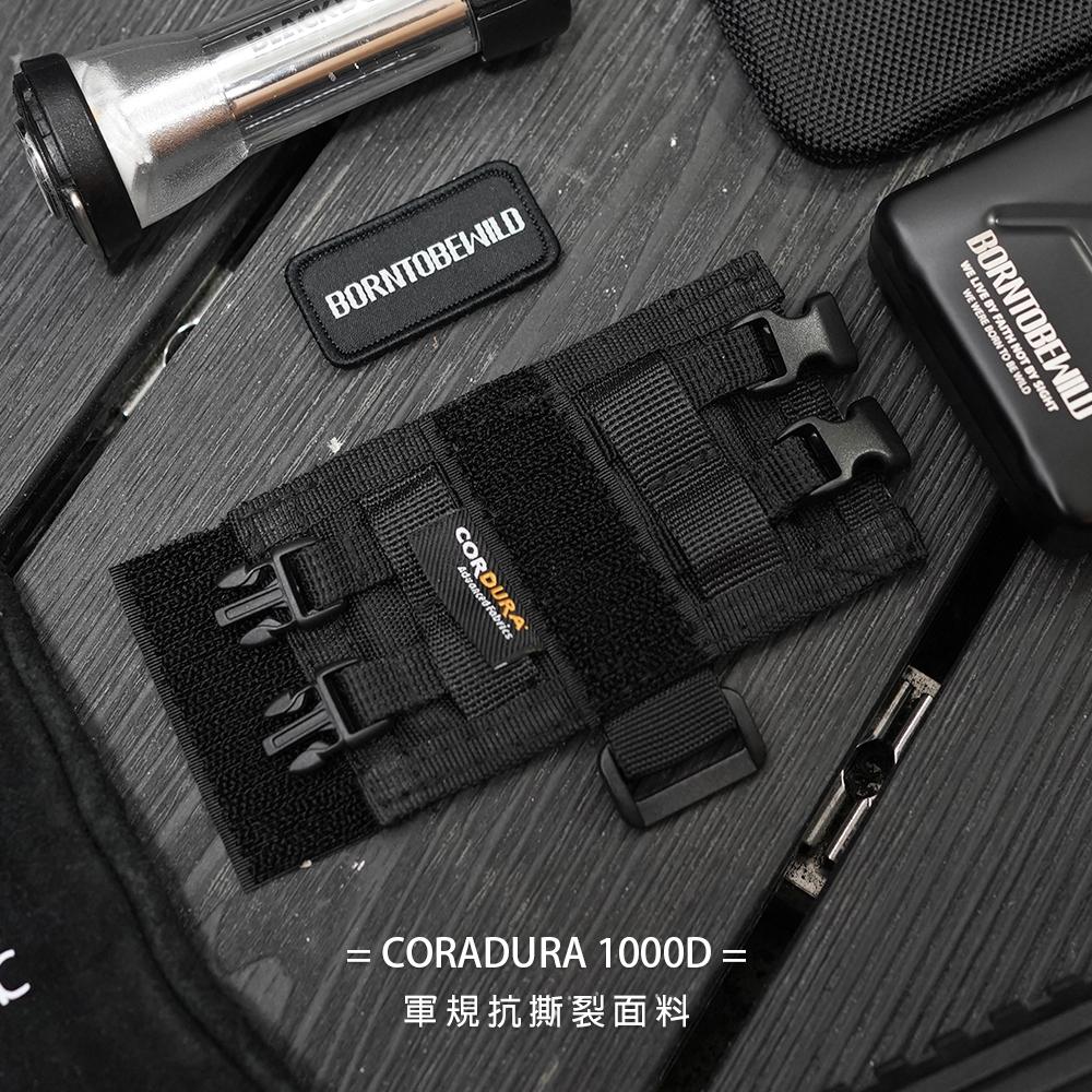 【BLAC黑客】GOALZERO戰術風格保護套含魔鬼氈士氣章 軍規CORDURA1000D  BORNTOBEWILD-細節圖4