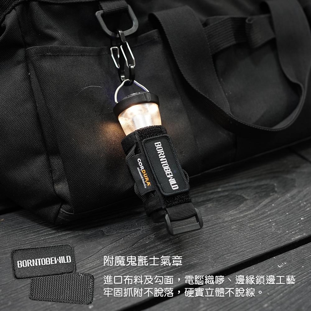 【BLAC黑客】GOALZERO戰術風格保護套含魔鬼氈士氣章 軍規CORDURA1000D  BORNTOBEWILD-細節圖6