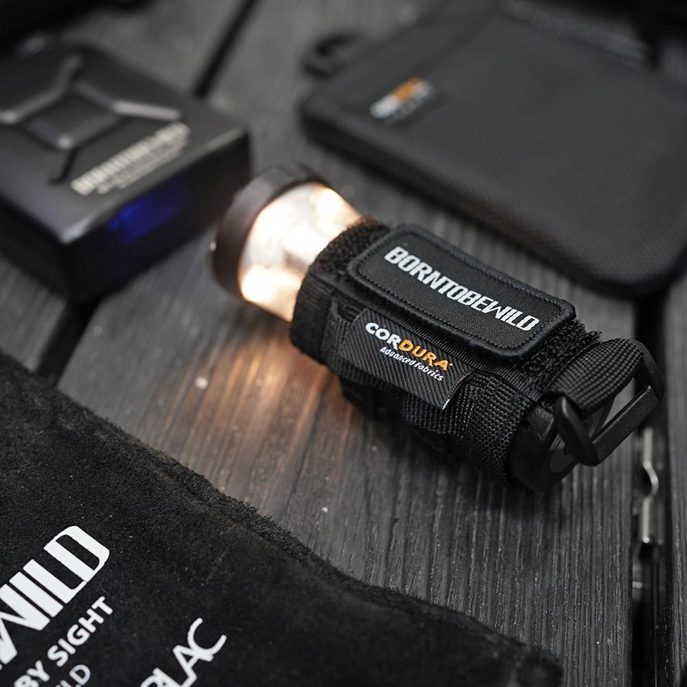 【BLAC黑客】GOALZERO戰術風格保護套含魔鬼氈士氣章 軍規CORDURA1000D  BORNTOBEWILD-細節圖8