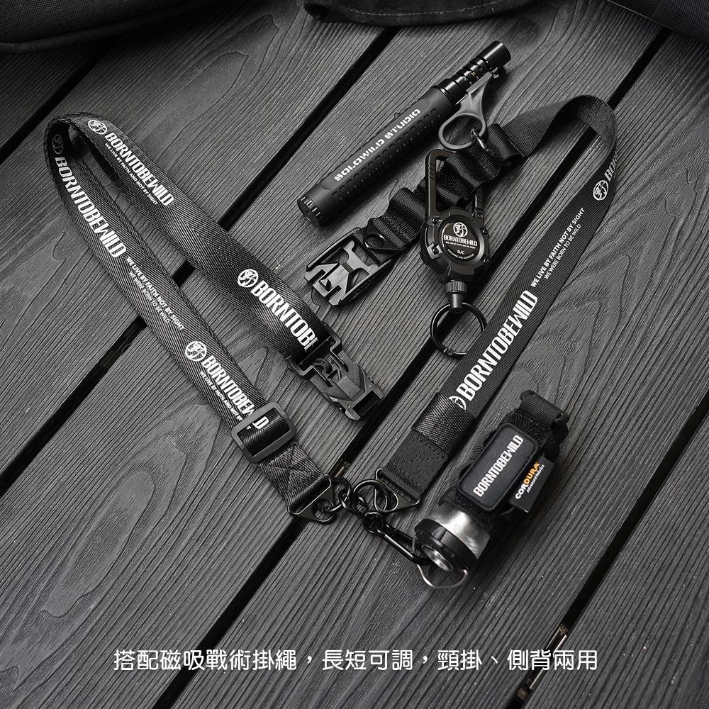 【BLAC黑客】GOALZERO戰術風格保護套含魔鬼氈士氣章 軍規CORDURA1000D  BORNTOBEWILD-細節圖9