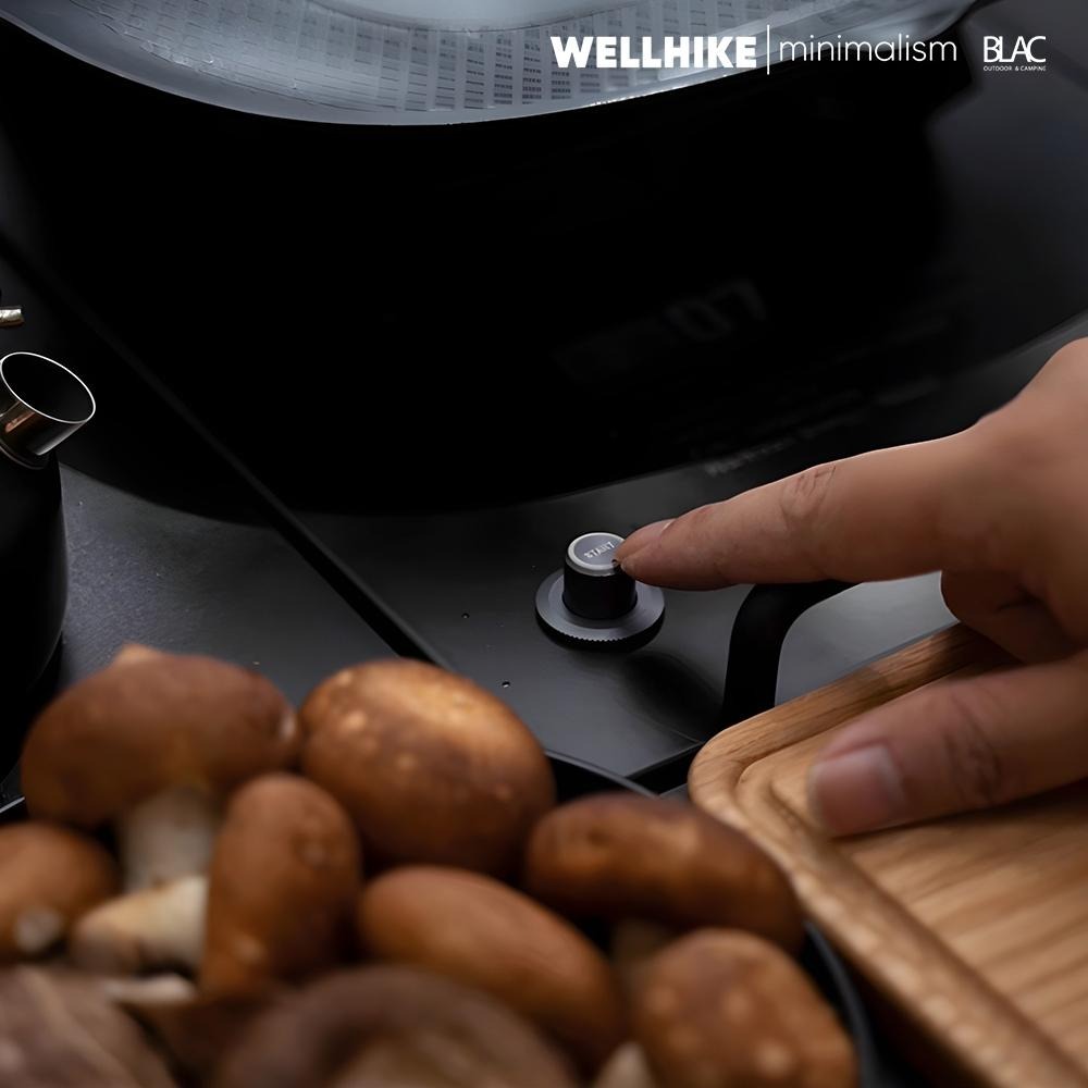【BLAC黑客】WELLHIKE IGT全黑化三頭氣爐瓦斯爐單口爐7.5kw 嵌入/自立兩用-細節圖8