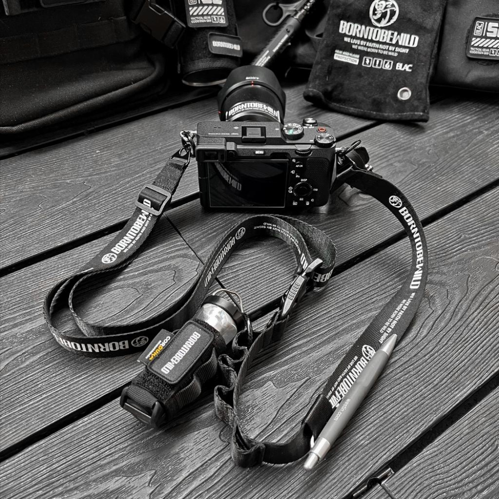 【BLAC黑客】磁吸戰術掛繩手機掛繩證件掛繩 長短可調 可頸掛斜背BORNTOBEWILD-細節圖5