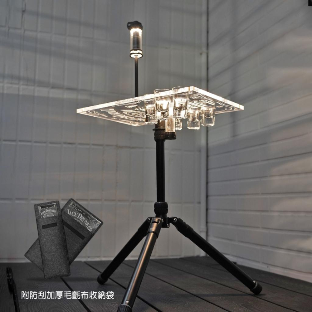 【BLAC黑客】IGT壓克力導光板美式酒標Party Shot歡樂組需搭配Goalzero 支援IGT桌嵌入或連接三腳架-細節圖8