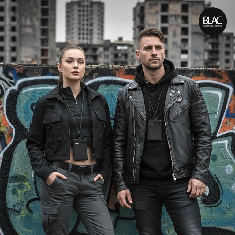 【BLAC黑客】Cordura®證件零錢卡包護照套皮夾錢包 1680D彈道尼龍 直式便攜-細節圖3