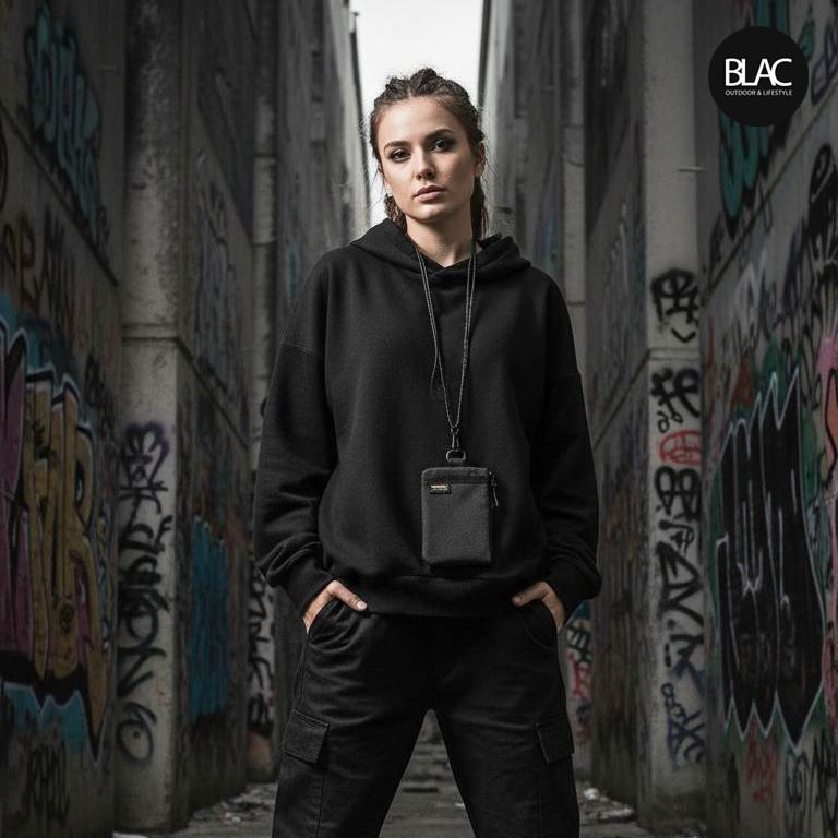 【BLAC黑客】Cordura®證件零錢卡包護照套皮夾錢包 1680D彈道尼龍 直式便攜-細節圖6