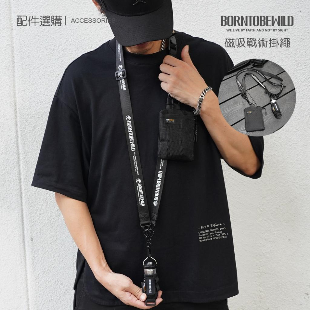 【BLAC黑客】Cordura®證件零錢卡包護照套皮夾錢包 1680D彈道尼龍 直式便攜-細節圖9