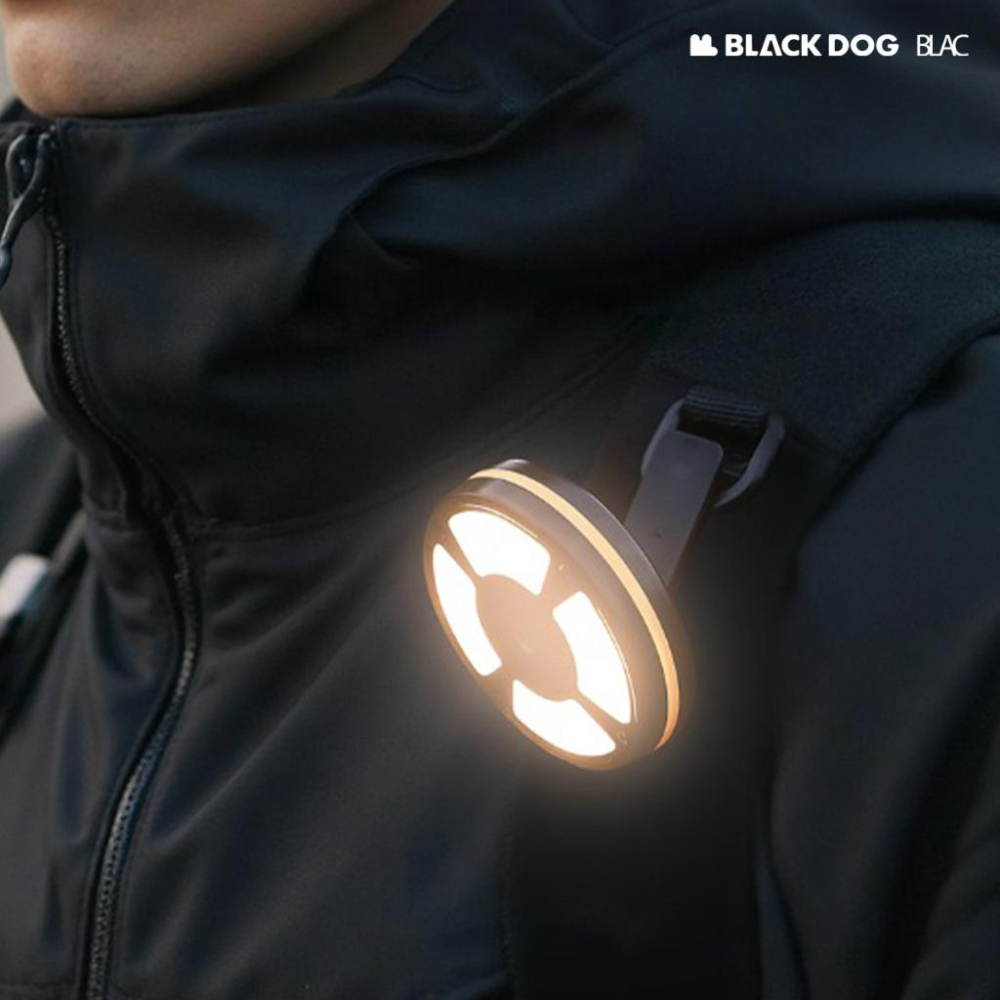 【BLAC黑客】BLACKDOG黑狗七彩露營燈氛圍燈 可掛可夾可磁吸 三色主燈七彩側燈-細節圖4