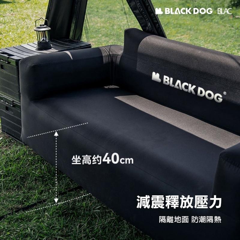 【BLAC黑客】BLACKDOG黑狗戶外充氣沙發-自帶充電式電動氣泵 PVC內膽 2000gsm滌綸布套 超高承重-細節圖2