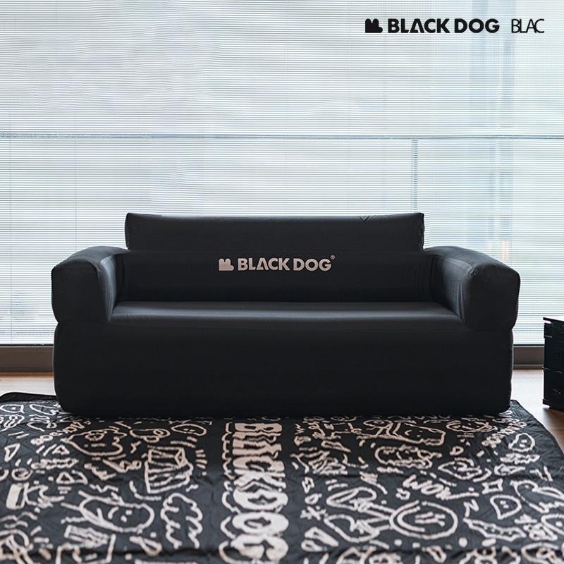 【BLAC黑客】BLACKDOG黑狗戶外充氣沙發-自帶充電式電動氣泵 PVC內膽 2000gsm滌綸布套 超高承重-細節圖4