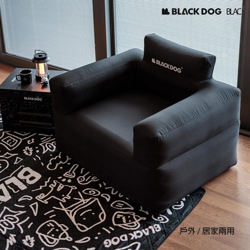 【BLAC黑客】BLACKDOG黑狗戶外充氣沙發-自帶充電式電動氣泵 PVC內膽 2000gsm滌綸布套 超高承重-細節圖5