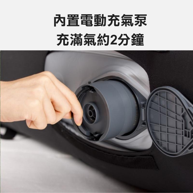 【BLAC黑客】BLACKDOG黑狗戶外充氣沙發-自帶充電式電動氣泵 PVC內膽 2000gsm滌綸布套 超高承重-細節圖7