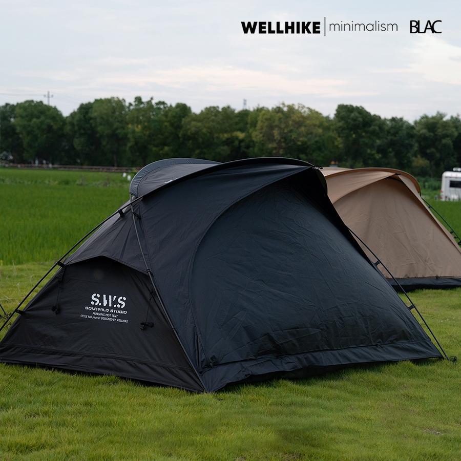 【BLAC黑客】WELLHIKE雙人自立帳篷袋鼠帳篷雙人睡帳  機車露營野營 SWS-細節圖2