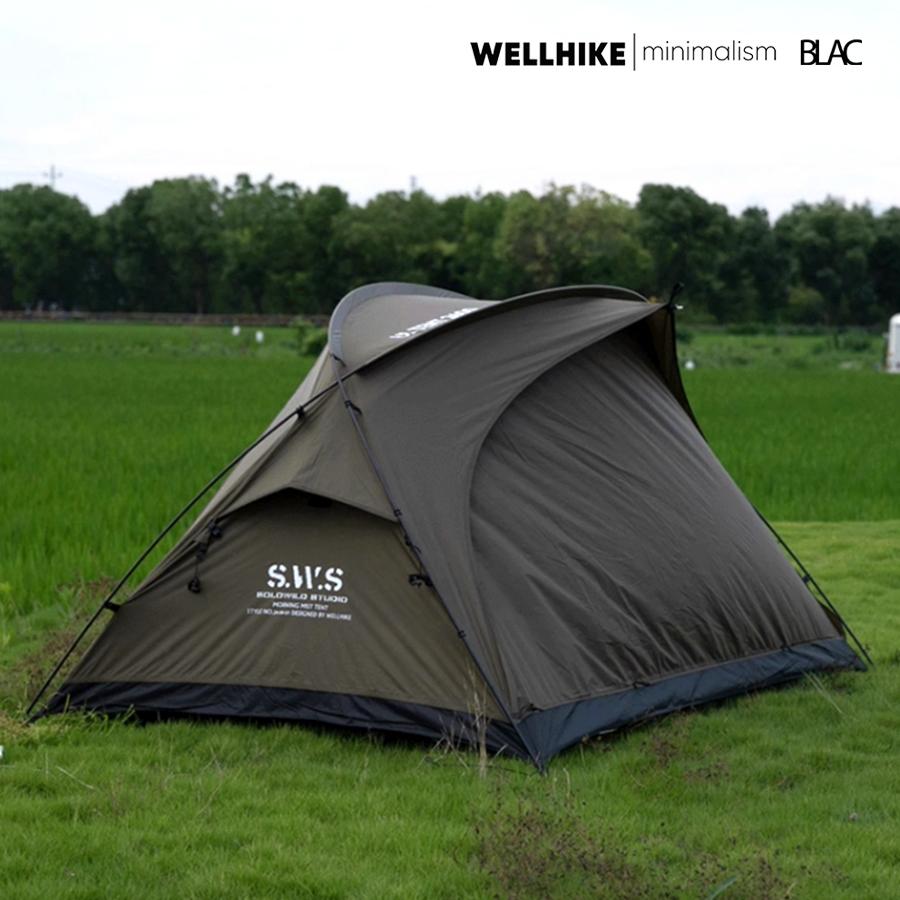 【BLAC黑客】WELLHIKE雙人自立帳篷袋鼠帳篷雙人睡帳  機車露營野營 SWS-細節圖3