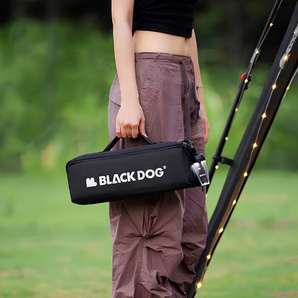 【BLAC黑客】BLACKDOG黑狗露營工具收納包 營釘營槌工具包 90度大開口 內置PE底板-細節圖9