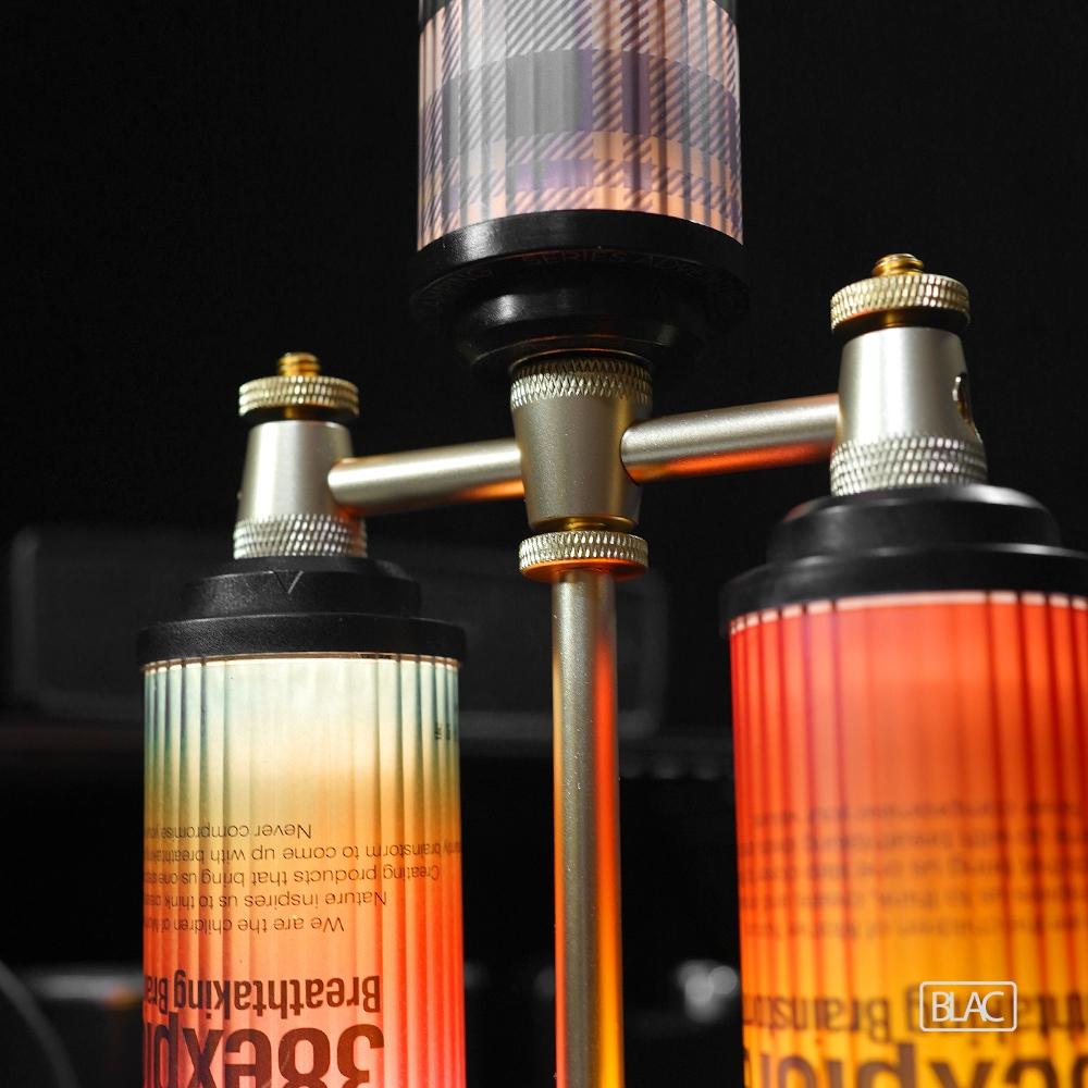 【BLAC黑客】桌上型燭台燈架三頭延伸燈架 1/4英吋螺牙 多種變化組合-細節圖7