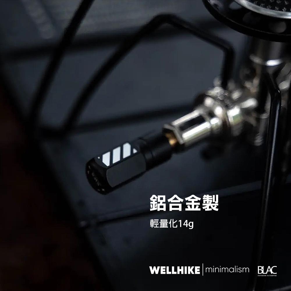 【BLAC黑客】蜘蛛爐氣閥旋鈕火力調節旋鈕SOTO310 SOTO340適用 全鋁合金-細節圖4