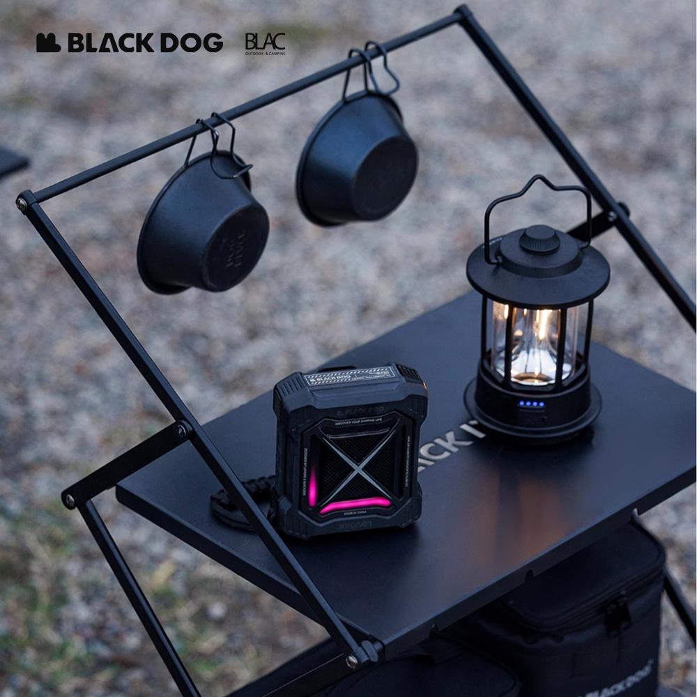 【BLAC黑客】BLACKDOG黑狗戶外多功能折疊置物架三層架-落地型 含收納袋-細節圖4