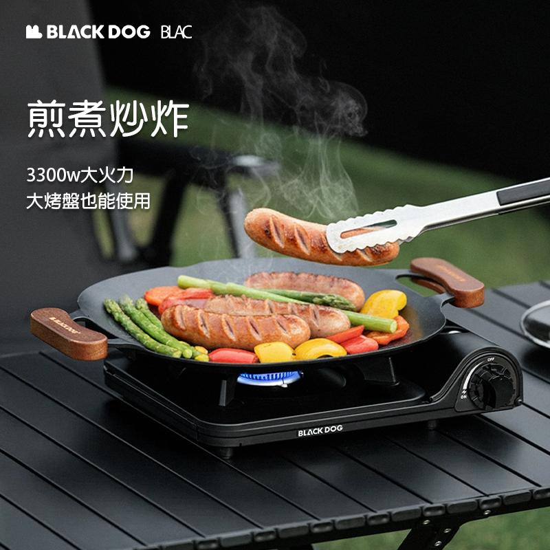 【BLAC黑客】BLACKDOG黑狗超薄輕盈卡式爐瓦斯爐3300w 2.5cm輕薄美型爐身 1.26kg輕量化-細節圖3