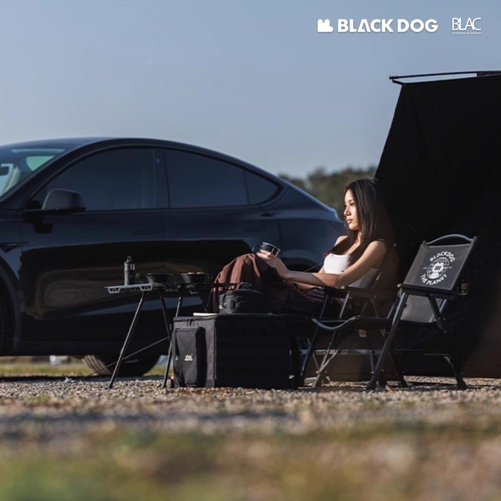 【BLAC黑客】BLACKDOG黑狗可拆卸折疊椅克米特椅露營椅 6063鋁合金 雙層600D牛津布-細節圖3