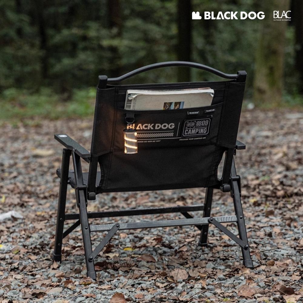 【BLAC黑客】BLACKDOG黑狗可拆卸折疊椅克米特椅露營椅 6063鋁合金 雙層600D牛津布-細節圖9