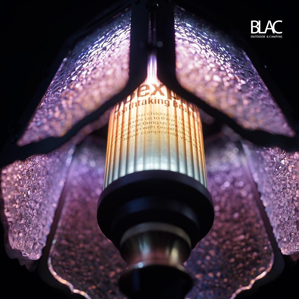 【BLAC黑客】復古琉璃鐵藝燈罩 適用於GoalZero 38explore Ledlenser ML4 可拆卸附收納袋-細節圖3