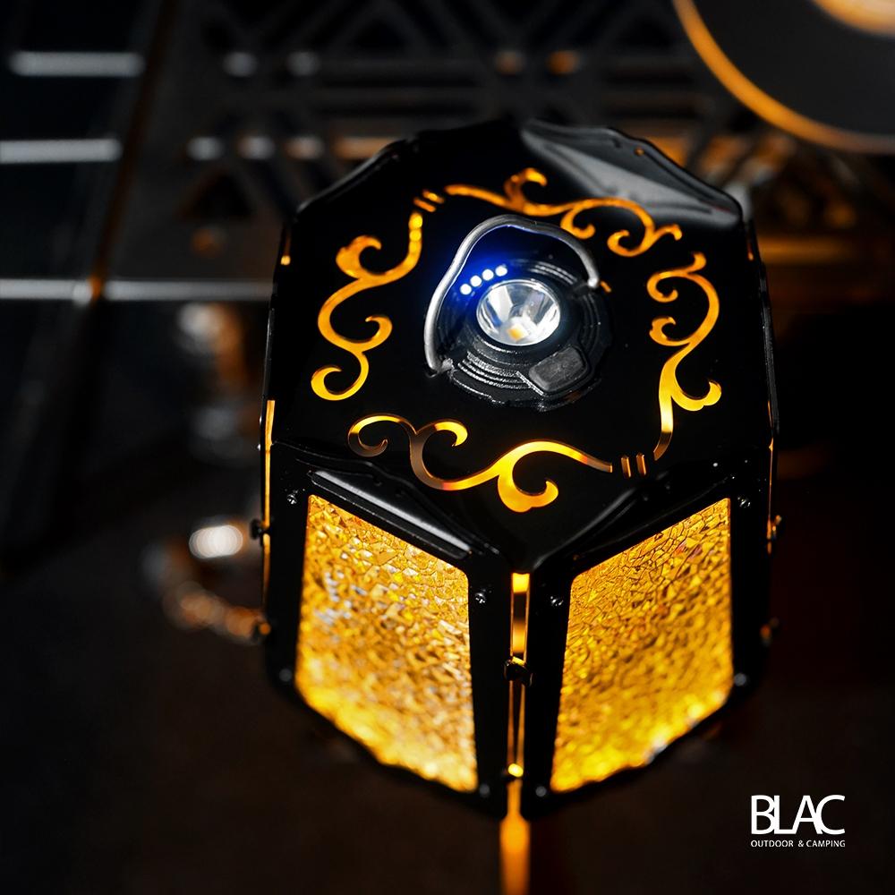 【BLAC黑客】復古琉璃鐵藝燈罩 適用於GoalZero 38explore Ledlenser ML4 可拆卸附收納袋-細節圖5