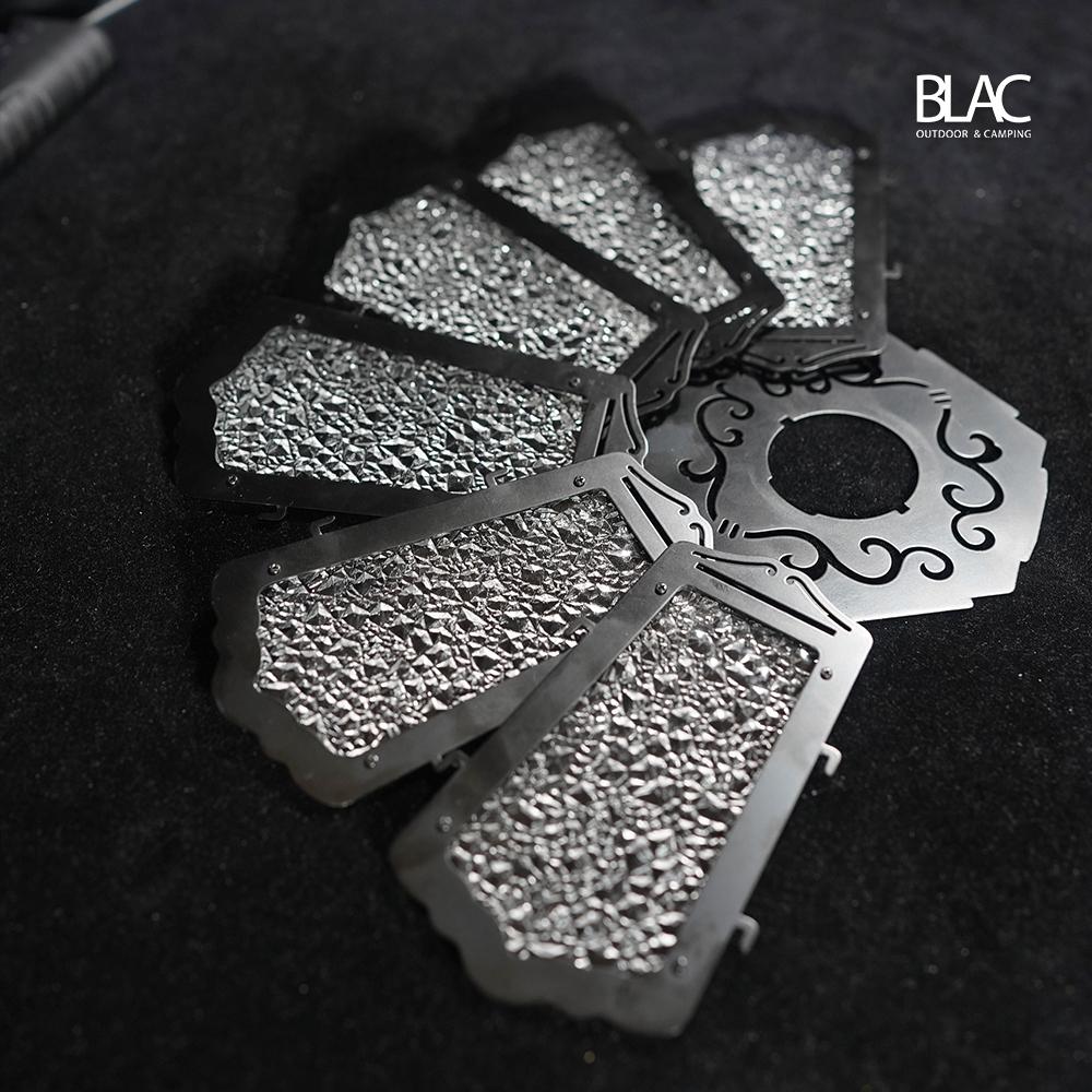 【BLAC黑客】復古琉璃鐵藝燈罩 適用於GoalZero 38explore Ledlenser ML4 可拆卸附收納袋-細節圖9