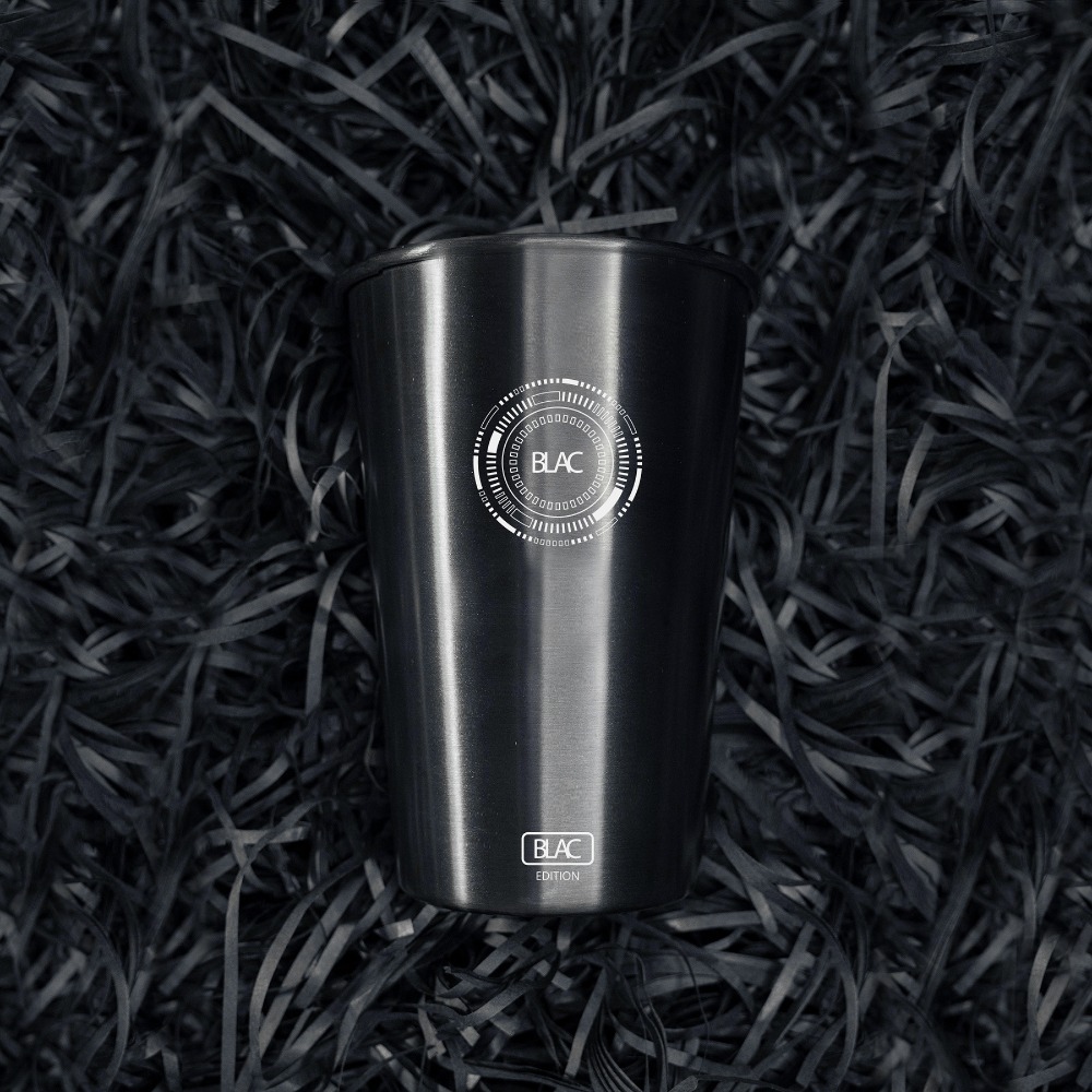 【BLAC黑客】304不鏽鋼真空鍍鈦杯500ml 可堆疊收納 雷射雕刻不掉漆不掉色-規格圖9