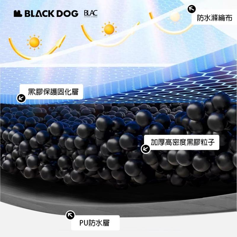 【BLAC黑客】BLACKDOG黑狗六邊型黑膠自動帳篷350x350cm 三秒速開一體式自動骨架 含頂布-細節圖6