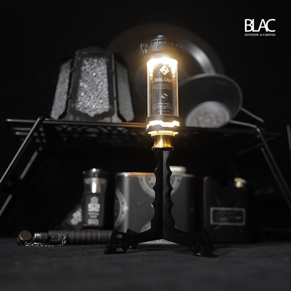 【BLAC黑客】復古風格鐵藝黃銅燈架燈座 1/4英吋螺牙 可拆卸收納-細節圖6
