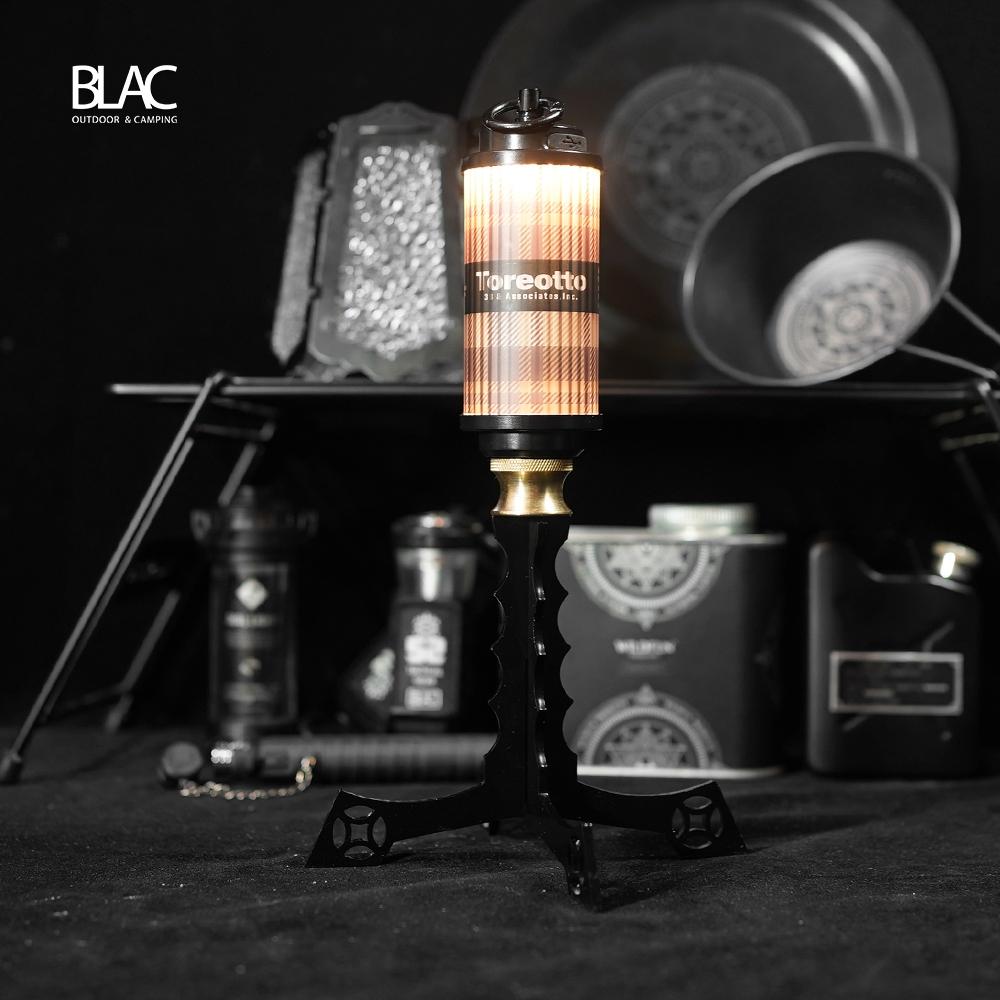 【BLAC黑客】復古風格鐵藝黃銅燈架燈座 1/4英吋螺牙 可拆卸收納-細節圖7