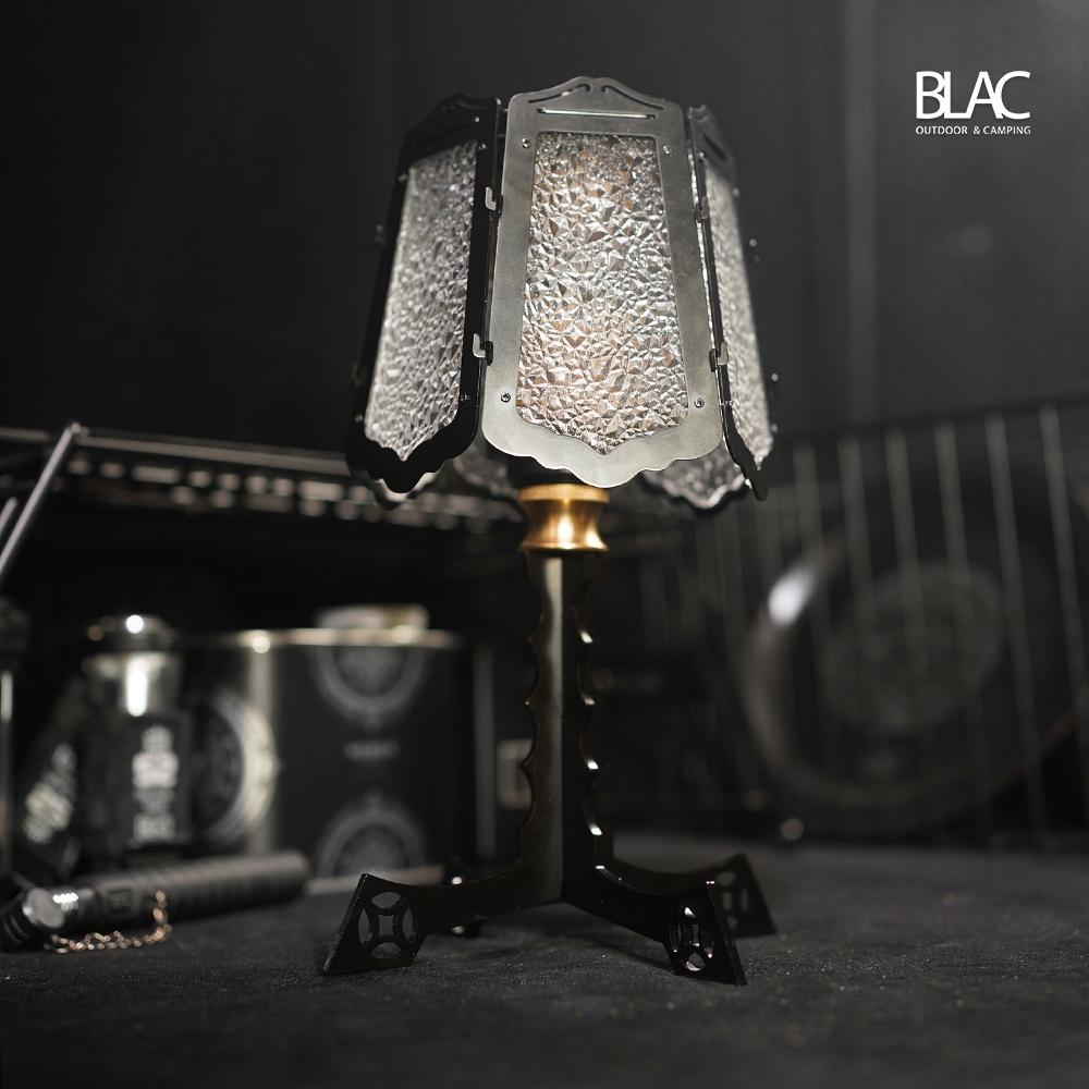 【BLAC黑客】復古風格鐵藝黃銅燈架燈座 1/4英吋螺牙 可拆卸收納-細節圖8