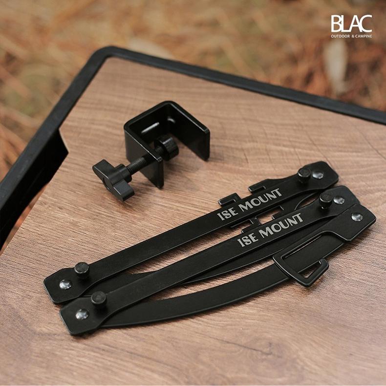 【BLAC黑客】桌上型多角度可調節燈架 適用於桌面厚度3cm內 附收納袋-細節圖3